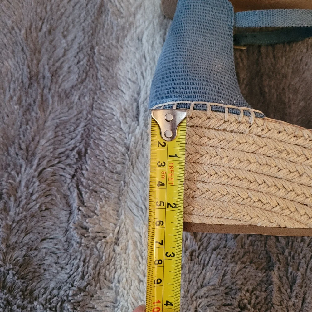 Espadrille Wedge Sandals NWOT Size 9.5